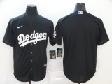 MLB Los Angeles Dodgers Black Game Nike Blank Jersey