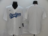 MLB Los Angeles Dodgers White Game Nike Blank Jersey