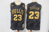 NBA Chicago Bulls #23 Michael Jordan Black Stitched Jersey