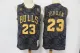 NBA Chicago Bulls #23 Michael Jordan Black Stitched Jersey