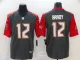 Tampa Bay Buccaneers #12 Brady Grey Vapor Untouchable Limited Jersey
