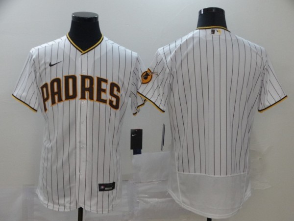 MLB San Diego Padres Blank White Flex Base Elite Jersey