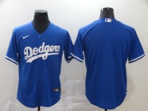 MLB Los Angeles Dodgers Blue Game Nike Blank Jersey