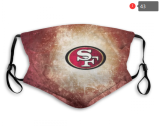 San Francisco 49ers Dust Masks With Filter