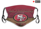 San Francisco 49ers Dust Masks With Filter