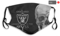 Oakland Raiders Dust Masks With Filter