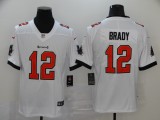 Men's Tampa Bay Buccaneers #12 Brady White Vapor Untouchable Limited Jersey