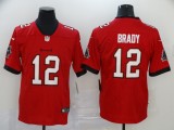 Men's Tampa Bay Buccaneers #12 Brady Red Vapor Untouchable Limited Jersey