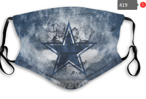 Dallas Cowboys Dust Masks With Filter