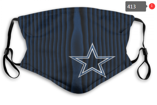 Dallas Cowboys Dust Masks With Filter