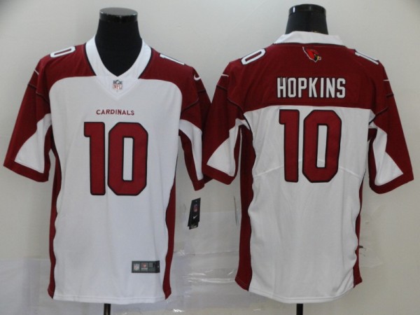 NFL Arizona Cardinals #10 Hopkins White Vapor Untouchable Limited Jersey