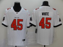 Men's Tampa Bay Buccaneers #45 White White Vapor Untouchable Limited Jersey