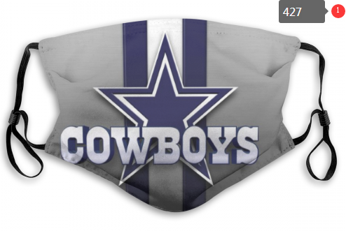 Dallas Cowboys Dust Masks With Filter