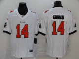 Men's Tampa Bay Buccaneers #14 Godwin White Vapor Untouchable Limited Jersey