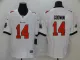 Men's Tampa Bay Buccaneers #14 Godwin White Vapor Untouchable Limited Jersey