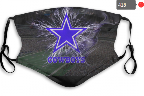 Dallas Cowboys Dust Masks With Filter