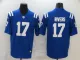 Men's Indianapolis Colts #17 Rivers Royal Blue Vapor Untouchable Limited Jersey