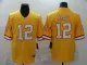 Men's Tampa Bay Buccaneers #12 Brady Yellow Vapor Untouchable Limited Jersey