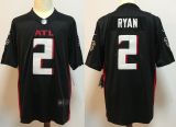 Men's Atlanta Falcons #2 Matt Ryan New Black Vapor Untouchable Limited Jersey