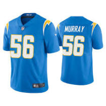 Men's Los Angeles Chargers #56 Kenneth Murray 2020 Blue Vapor Untouchable Limited Jersey