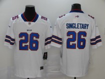 Men's Nike Buffalo Bills #26 Singletary White Color Vapor Untouchable Limited Jersey