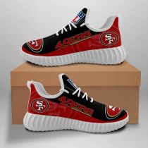 Women San Francisco 49ers Mesh Knit Sneakers