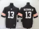 Men's Cleveland Browns#13 Odell Beckham Jr. New Brown Vapor Untouchable Limited Jersey