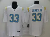 Men's Los Angeles Chargers #33 Derwin James 2020 White Vapor Untouchable Limited Jersey
