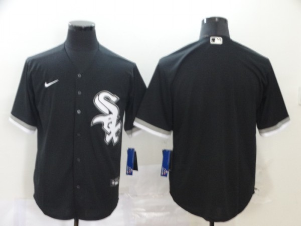 MLB Chicago White Sox Blank Black Game Nike Jersey