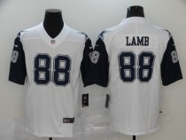 Men's Dallas Cowboys #88 CeeDee Lamb White 2020 NFL Draft Color Rush Limited Jersey