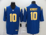 Men's Los Angeles Chargers #10 Justin Herbert Royal 2020 Color Rush Limited Jersey