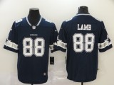 Men's Dallas Cowboys #88 CeeDee Lamb Blue 2020 NFL Draft Vapor Limited Jersey