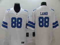 Men's Dallas Cowboys #88 CeeDee Lamb White 2020 NFL Draft Vapor Limited Jersey