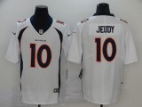 Men's Denver Broncos #10 Jeudy White 2020 NFL Draft Vapor Untouchable Limited Jersey