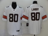 Men's Cleveland Browns #80 Landry New White Vapor Untouchable Limited Jersey