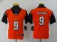 Youth Cincinnati Bengals #9 Joe Burrow Orange Vapor Untouchable Limited Jersey
