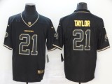 Men's Washington Redskins #21 Sean Taylor Black 2020 Golden Edition Limited Jersey