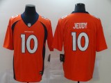 Men's Denver Broncos #10 Jeudy Orange 2020 NFL Draft Vapor Untouchable Limited Jersey