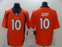 Men's Denver Broncos #10 Jeudy Orange 2020 NFL Draft Vapor Untouchable Limited Jersey