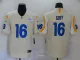 Men's Los Angeles Rams #16 Jared Goff 2020 Bone Vapor Limited Stitched NFL Jersey