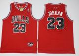 Nike NBA Chicago Bulls #23 Michael Jordan Red Stitched Jersey