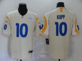 Men's Los Angeles Rams #10 Cooper Kupp 2020 Bone Vapor Limited Stitched NFL Jersey