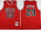Men's NBA Chicago Bulls #23 Jordan Red Throwback Jersey