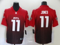 Men's Atlanta Falcons #11 Julio Jones 2020 Red 2nd Alternate Vapor Limited Jersey