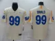 Men's Los Angeles Rams #99 Aaron Donald 2020 Bone Vapor Limited Stitched NFL Jersey