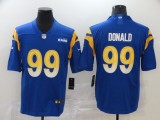 Men's Los Angeles Rams #99 Aaron Donald 2020 Royal Vapor Limited Stitched NFL Jersey