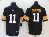 Men's Pittsburgh Steelers #11 Claypool 2020 Black Vapor Untouchable Limited Jersey