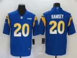 Men's Los Angeles Rams #20 Ramsey 2020 Royal Vapor Limited Stitched NFL Jersey
