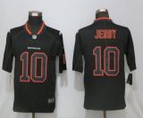 Nike Denver Broncos #10 Jeudy Lights Out Black Color Rush Limited Jersey