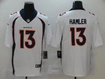 Men's Denver Broncos #13 Hamler White Vapor Untouchable Limited Jersey